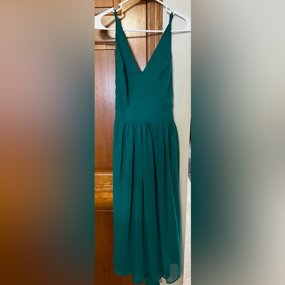 ASOS teal dress. Women’s size 6.